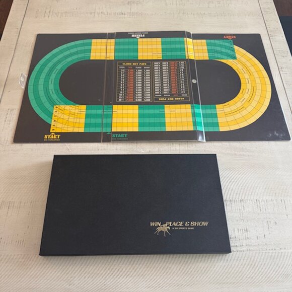 Rare, vintage 1966 Win, Place & Show A 3M Sports Game (Mint!) - Picture 3 of 15